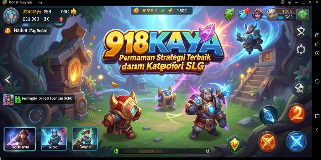 Tampilan gameplay menegangkan dari 918KAYA yang menarik.