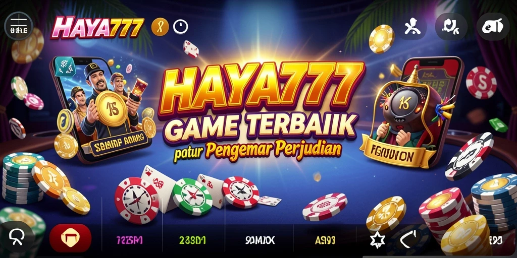 Screenshot HAYA777 menampilkan aksi seru permainan Kasino.