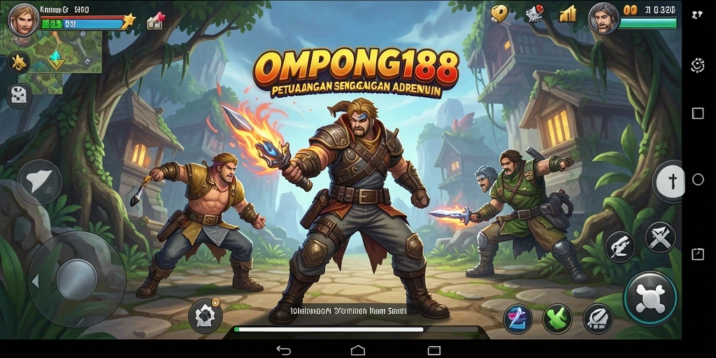 Screenshot gameplay OMPONG188 yang menunjukkan petualangan mendebarkan.